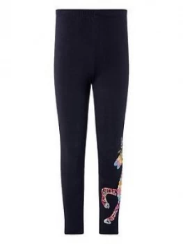 Image of Monsoon Girls Unicorn Pinata Legging - Navy