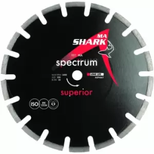 Image of Ox Tools - ox Spectrum Superior Shark Diamond Blade - Asphalt - 300/20mm