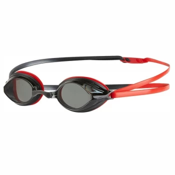 Image of Speedo Vengeance Goggles Red/Charcoal/Smoke Adult