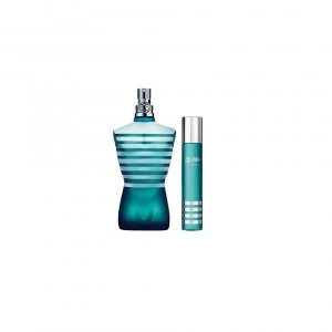 Image of Jean Paul Gaultier Le Male Traveller's Exclusive Gift Set 125ml Eau de Toilette + 20ml Eau de Toilette