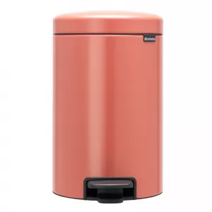 Image of Brabantia Newicon 30-Litre Pedal Bin ; Terracotta Pink