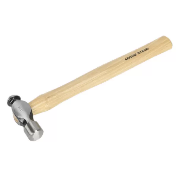Image of Genuine SEALEY BPH12 Ball Pein Hammer 12oz Hickory Shaft