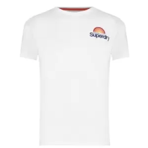Image of Superdry Woodstock T Shirt - White