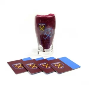 Image of West Ham Word Mark Mini Bar Set