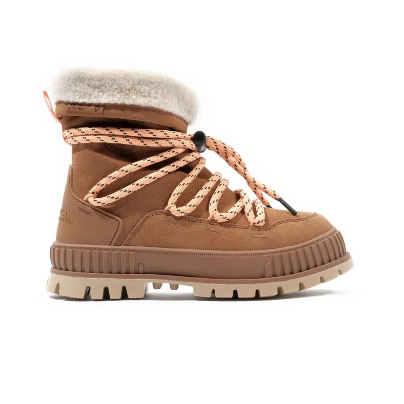 Image of Palladium Womens boots Palladium Shock Hiver Marron Female 41