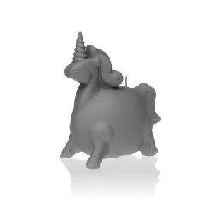 Image of Gray Matt Unicorn Candle
