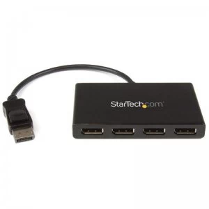 Image of StarTech.com MST hub - DisplayPort to 4x DisplayPort
