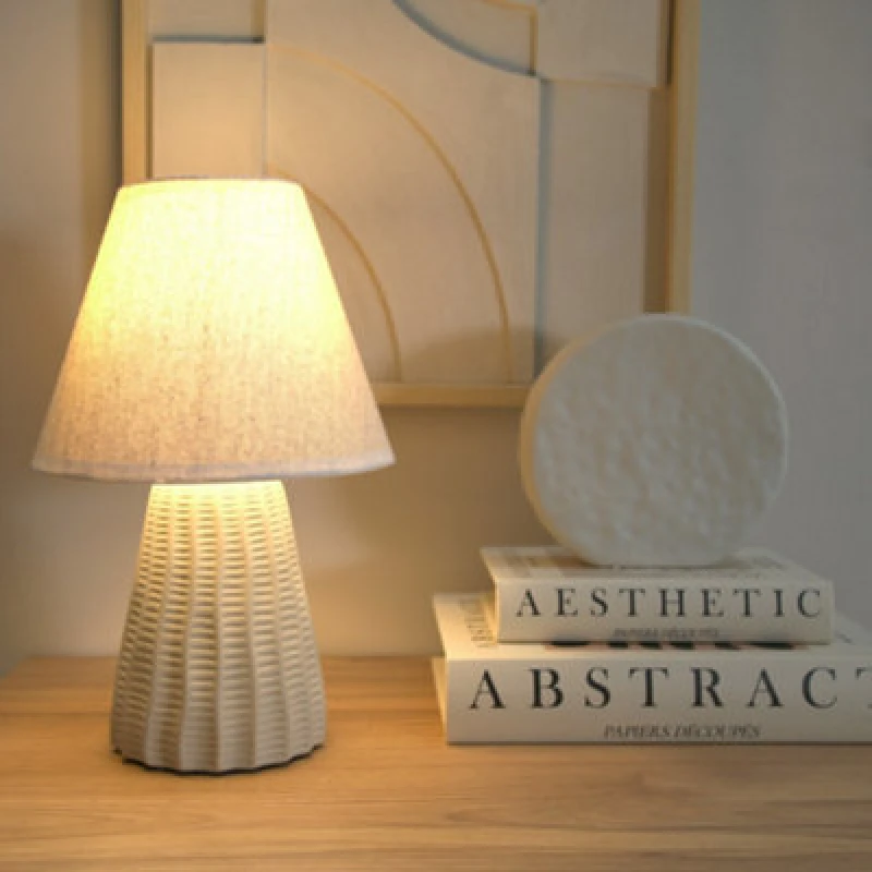 Image of White Ceramic Table Lamp