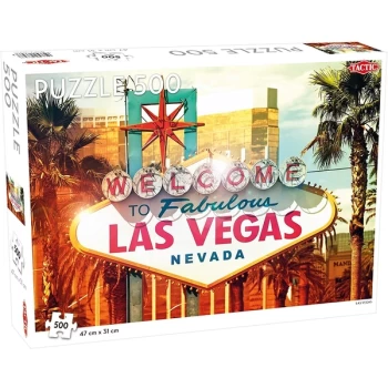 Image of Tactic Las Vegas Jigsaw Puzzle - 500 Pieces