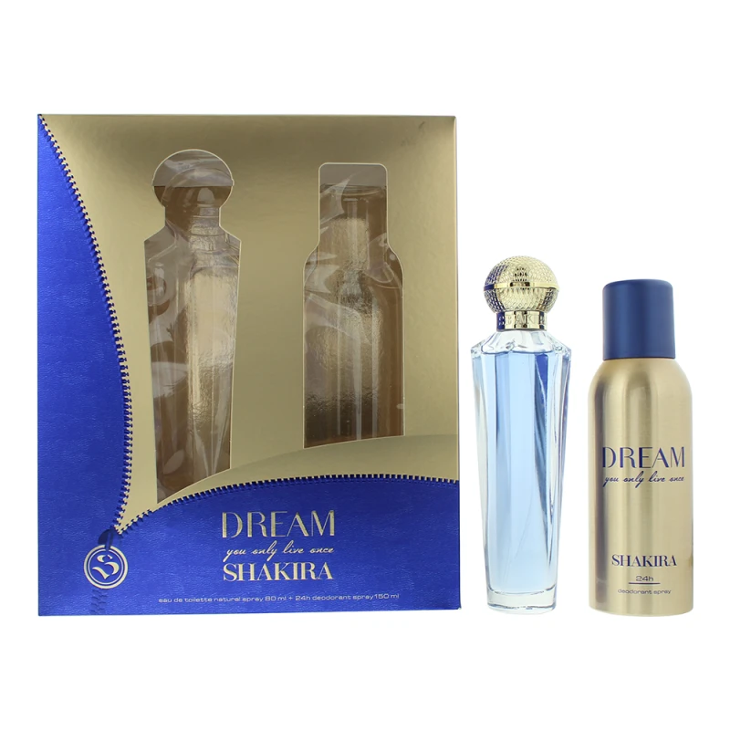 Image of Shakira Dream Gift Set 80ml Eau de Toilette + 150ml Deodorant Spray