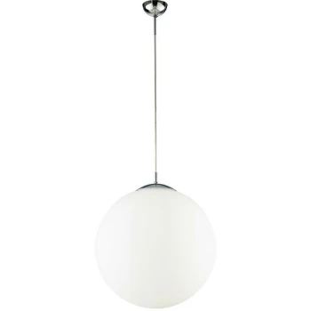 Image of Fan Europe Lighting - Fan Europe LAMPD Globe Pendant Ceiling Light White 45x51cm