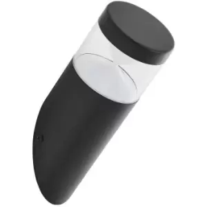 Image of Zinc POLLUX 4W LED Outdoor Angled Wall Light Black