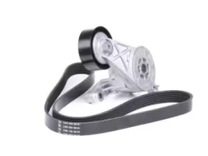 Image of SKF V-ribbed belt set VKMA 31022 Serpentine belt kit,Auxiliary belt kit VW,AUDI,SKODA,Golf V Schragheck (1K1),TOURAN (1T1, 1T2),Passat Variant (3C5)