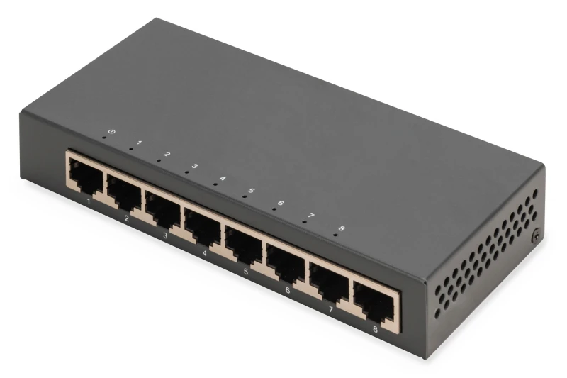 Image of Digitus Digitus DN-80066-1 Network RJ45 switch 8 ports 10 / 100 / 1000 MBit/s DN-80066-1