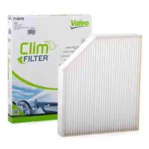 Image of VALEO Pollen filter 715579 Filter, interior air,Cabin filter AUDI,A4 Avant (8K5, B8),Q5 (8RB),A4 Limousine (8K2, B8),A5 Sportback (8TA),A5 Coupe (8T3)