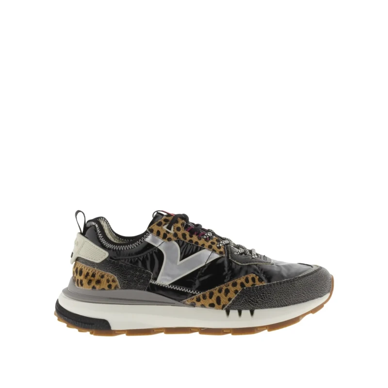 Image of Victoria Womens Trainers Victoria Wing Evo-animal Noir Female 39
