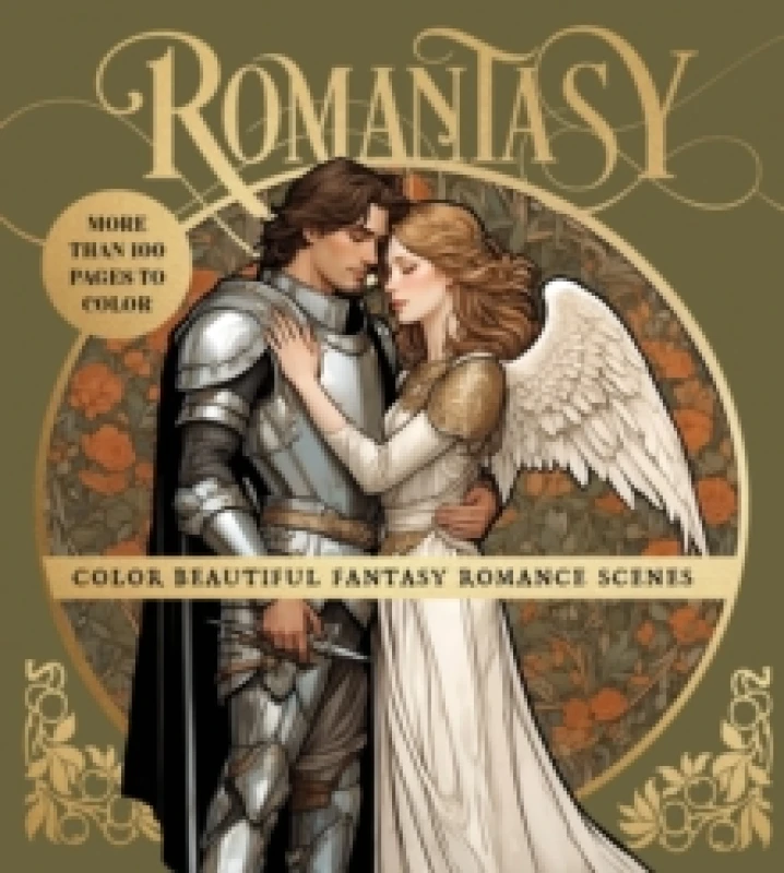 Image of Romantasy Coloring Book. Paperback. By Editors of Chartwell Books Books