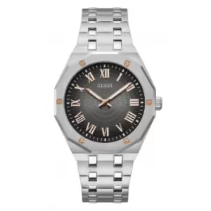 Image of Gents Asset Stainless Steel Silver Watch GW0575G1