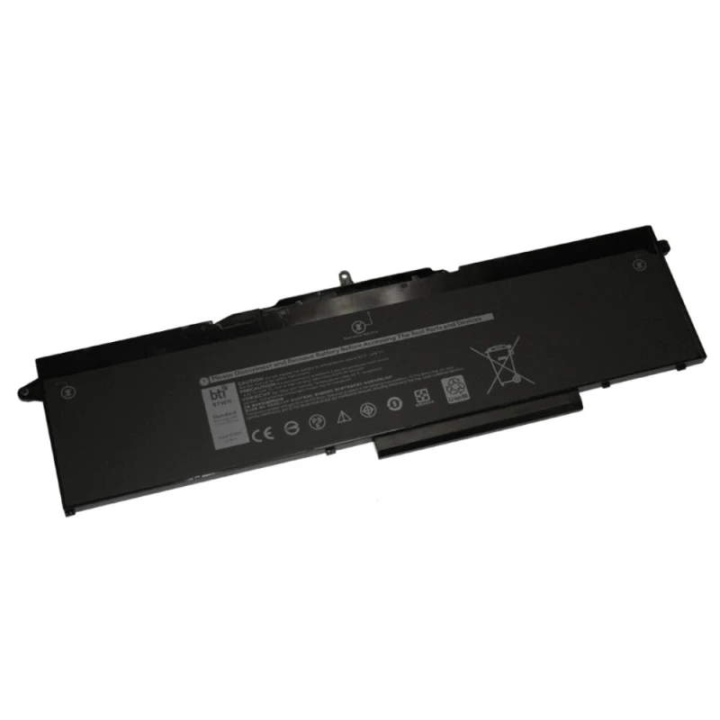 Image of BTI BTI D191G compatible 97Wh 6-cell battery for Dell Latitude 15 5501 5511 Precision 3541 3551 D191G-BTI