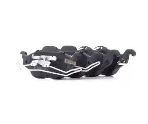 Image of RIDEX Brake pad set OPEL,CHEVROLET,VAUXHALL 402B0014 1605000,1605034,1605070 1605091,1605121,1605959,90544025,9195144,9195607,93171035,93173379