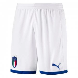 Image of Puma Italy Away Shorts 2018 Mens - White