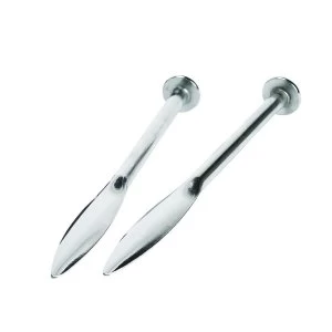 Image of Wickes Drop Forged Brick Line Pins Pack 2