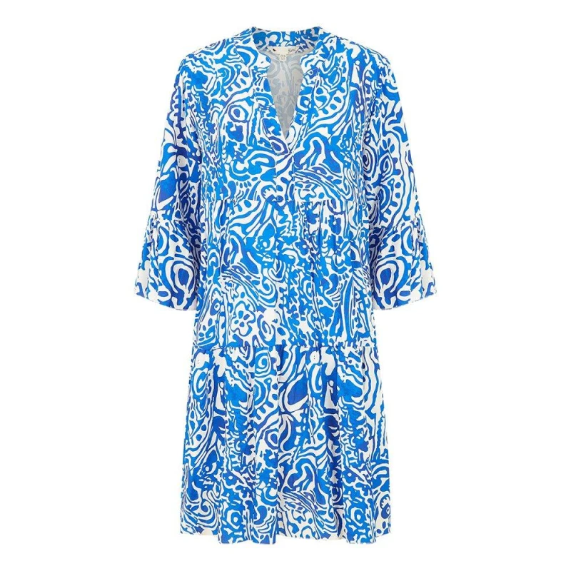 Image of Yumi Yumi Aztec Kaftan - Blue Blue 8