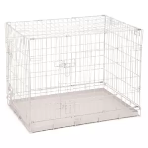 Image of Beeztees Dog Crate 78 X 55 X 61cm - Grey