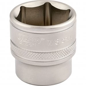 Image of Draper 3/8" Drive Satin Finish Hexagon Socket Imperial 3/8" 7/8"