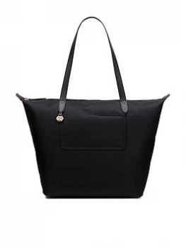 Image of Radley Pocket Essentials Large Tote Shoulder Zip Top Bag - Black