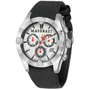 Image of Maserati Mens Meccanica Stainless Steel Watch - R8871611006