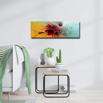 Image of 3090ABSC - 001 Multicolor Decorative Canvas Painting