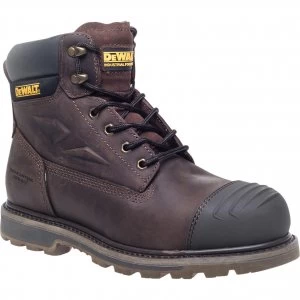 Image of DEWALT Mens Houston Safety Boots Brown Size 12