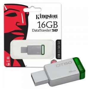 Image of Kingston DataTraveler DT50 16GB USB Flash Drive