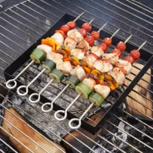 Image of Ivyline Outdoor Colorado Stainless Steel Skewer Set