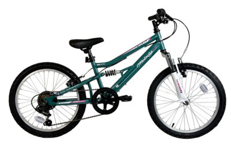Image of Dallingridge Melody 20" Full Suspension Mountain Bike 6 Speed Teal
