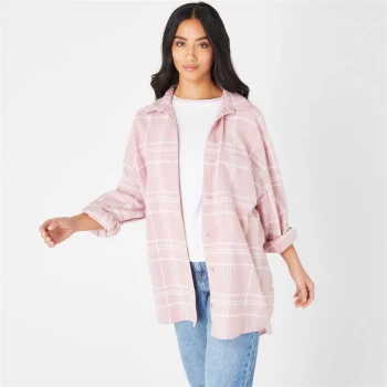 Image of Jack Wills Check Long Sleeve Shirt - Pink