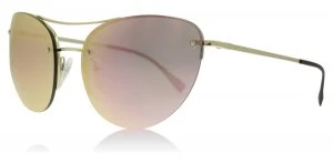 Image of Prada Sport PS51RS Sunglasses Pale Gold ZVN5L2 59mm