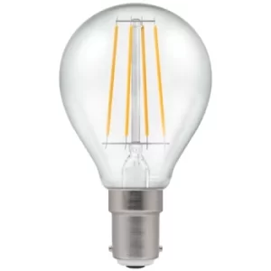 Image of Crompton LED Round Filament Dimmable Clear 5W 2700K SBC-B15d