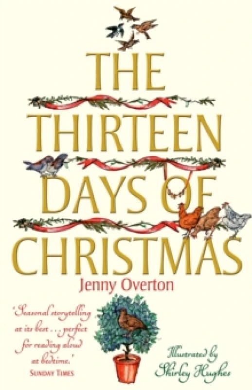 Image of Jenny Overton The Thirteen Days of Christmas Paperback Book Multi