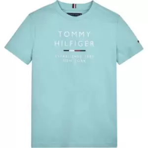 Image of Tommy Hilfiger TH LOGO TEE S/S - Blue