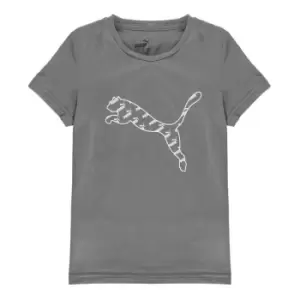 Image of Puma Big Cat T Shirt Juniors - Grey