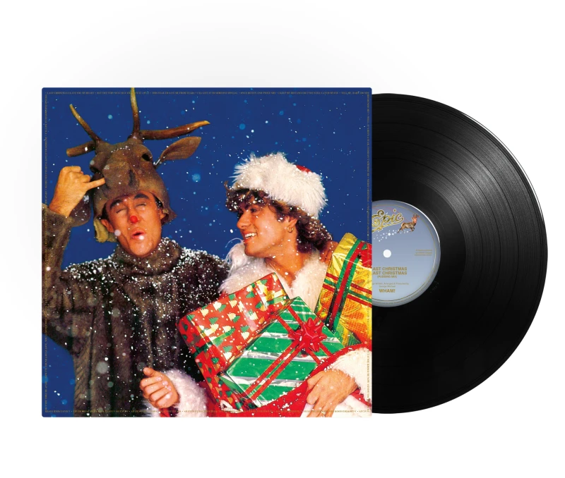 Image of Wham Last Christmas - Black Vinyl 40th Anniversary Edition - Sealed 2024 UK 12" vinyl 198028589314