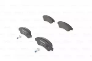 Image of Bosch 0986494027 Brake Pad Set Disc Brake Front Axle