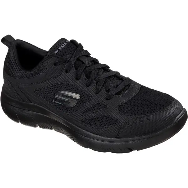 Image of Skechers Mens Summits South Rim Lightweight Sports Trainers UK Size 7 (EU 41) Black SKE1258-BBK-7