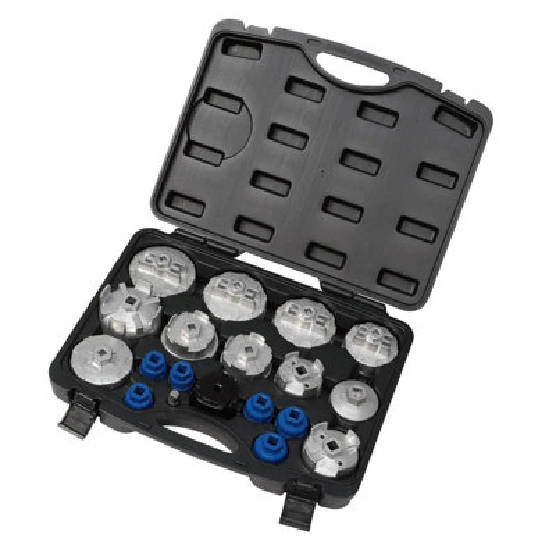 Image of Draper 19 Piece Oil Filter Cap Wrench Set OFSK19