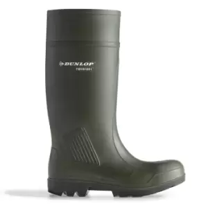 Image of Dunlop Purofort Professional Safety C462933 Boxed Wellington / Mens Boots (44 EUR) (Green)