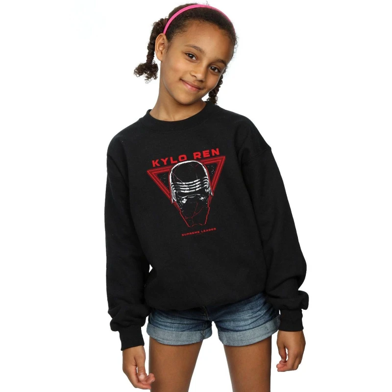 Image of Star Wars Supreme Leader Kylo Ren Sweatshirt Black female