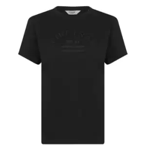Image of Firetrap Logo Boyfriend T-Shirt - Black