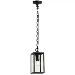 Image of Luminosa Lighting - Ceiling Pendant, 1 x E27, IP54, Graphite Black